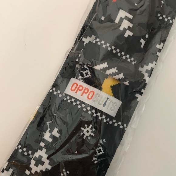 New! Opposuits Pac-Man Christmas Holiday Tie - Picture 4 of 4